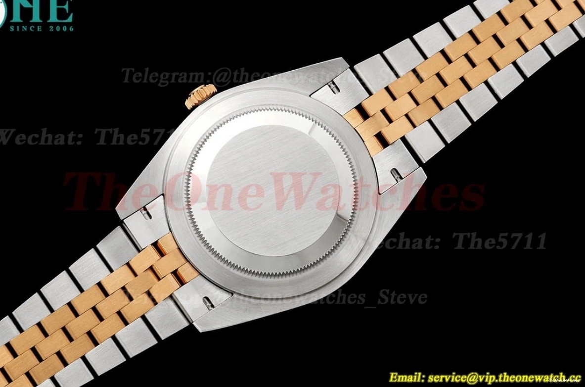 EWEF 41mm Datejust RG Dia Jub A3235 SS 126331 Brown 1224